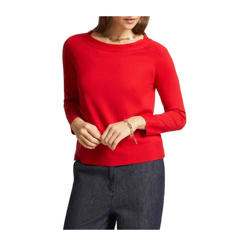 Elena Mirò Maglia Maglia Donna girocollo in viscosa S P25 - ELENA MIROM525Z318EM - 016 - S - Francavilla Moda